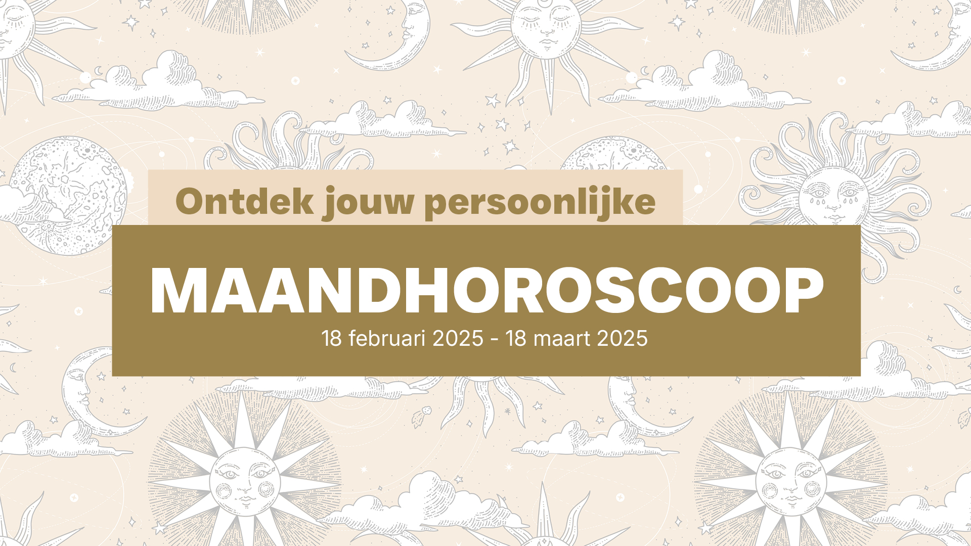 Maandhoroscoop 18/02/25